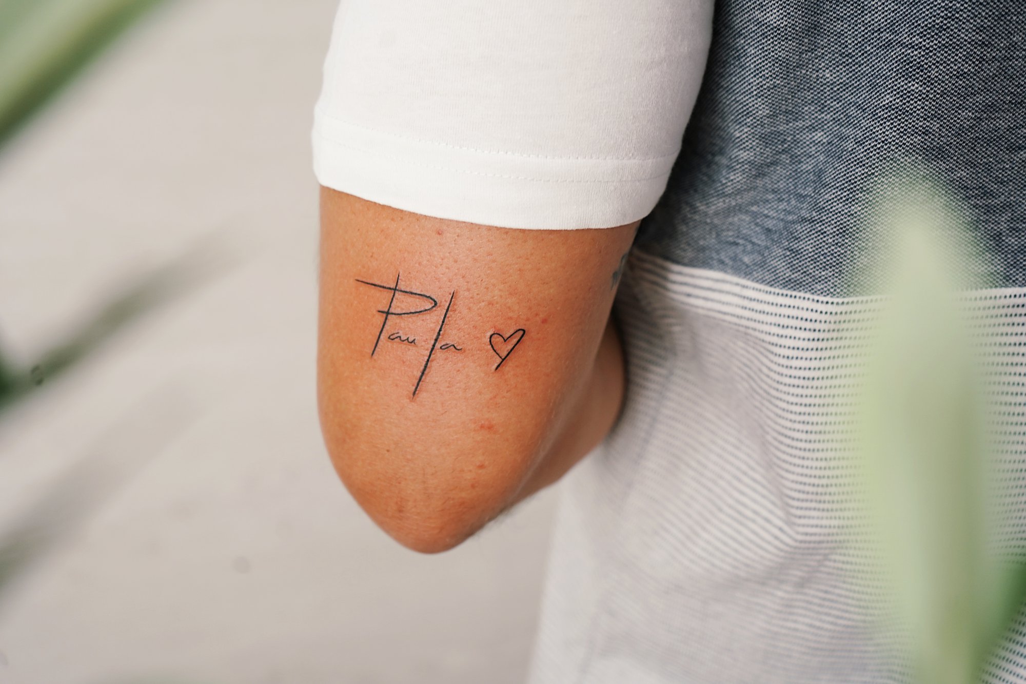 Tatuaje de esqueleto marco en zona desconocida, línea fina