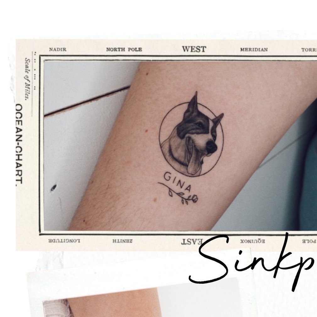 Tatuaje de pet en antebrazo, línea fina Sinkply Madrid