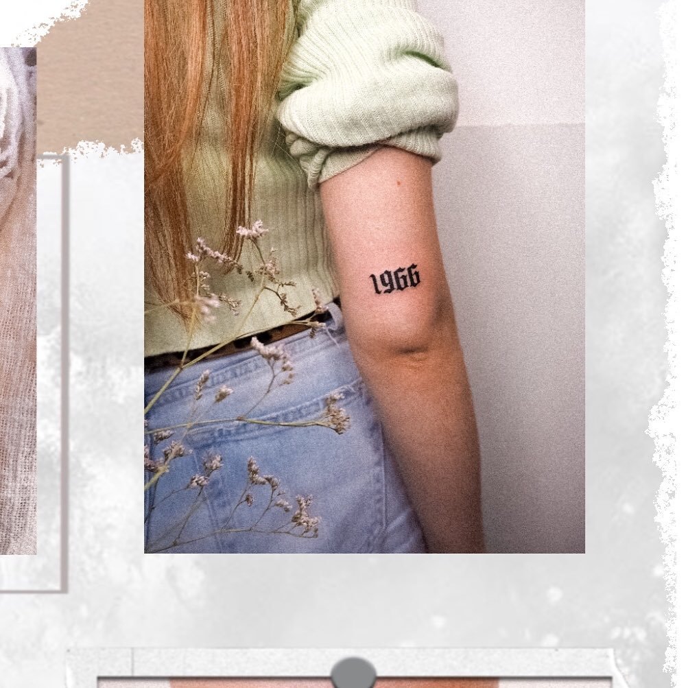 Tatuaje de frase en antebrazo, línea fina Sinkply Madrid