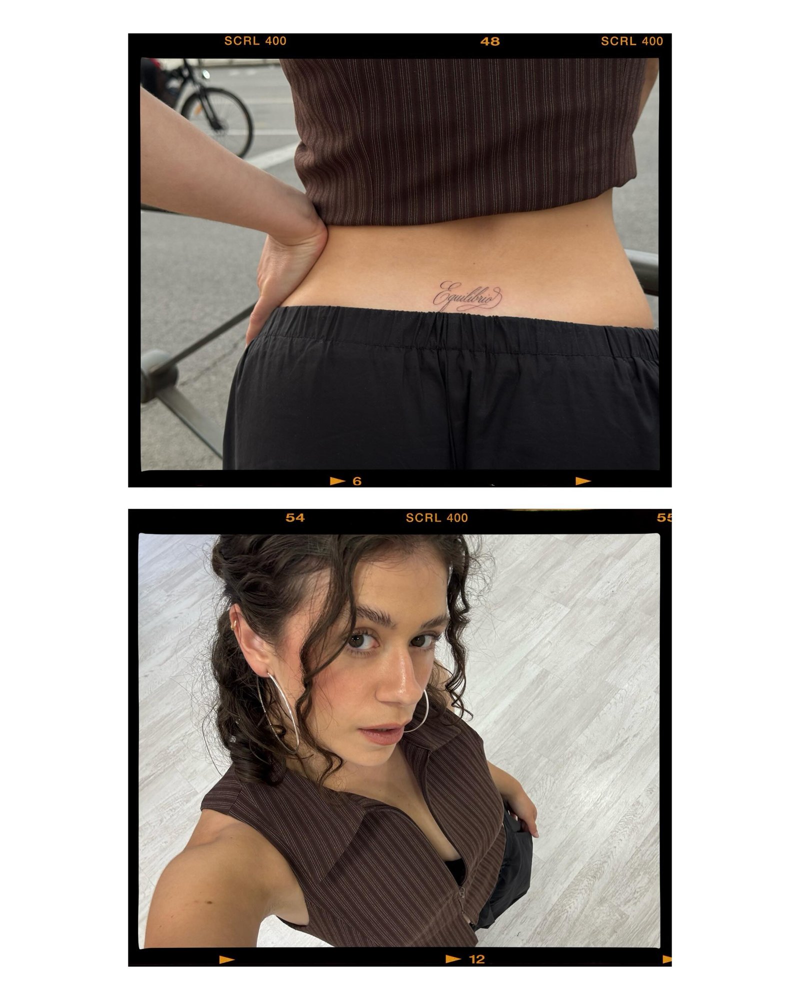 Tatuaje de frase en antebrazo, línea fina Sinkply Madrid
