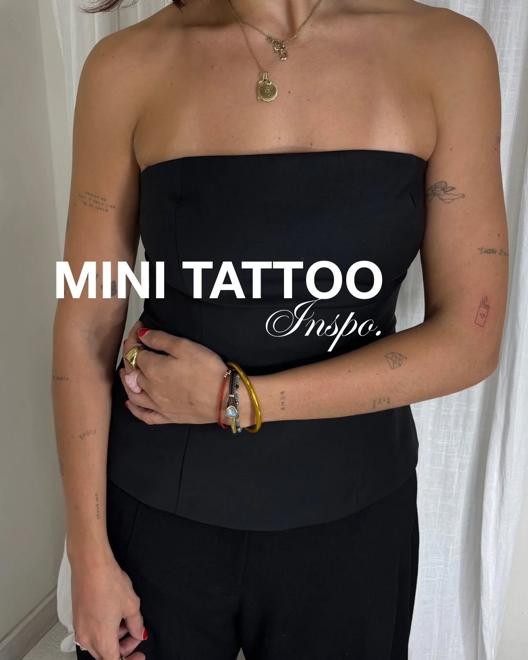 Tatuaje de frase en brazo, línea fina Sinkply Madrid