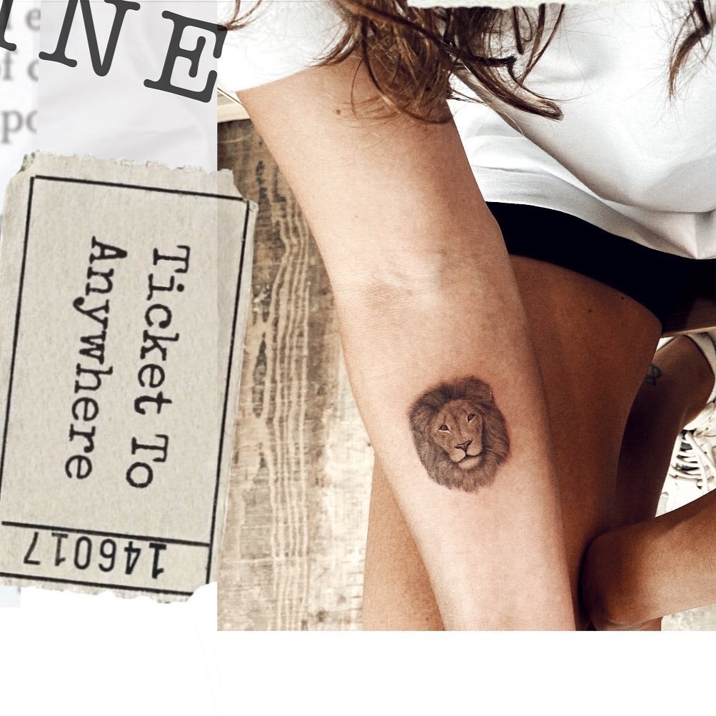 Fineline-Tattoo · Mikrorealismus · Arm · Sinkply Zürich