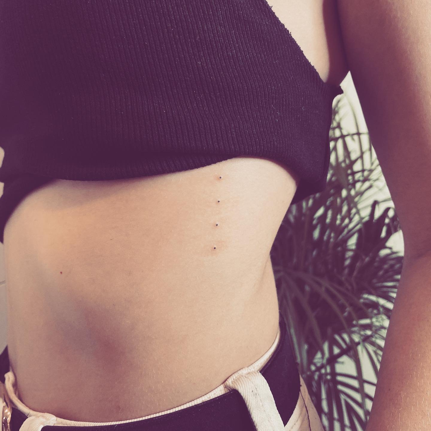Fineline-Tattoo · Objekt · Rippe · Sinkply Zürich