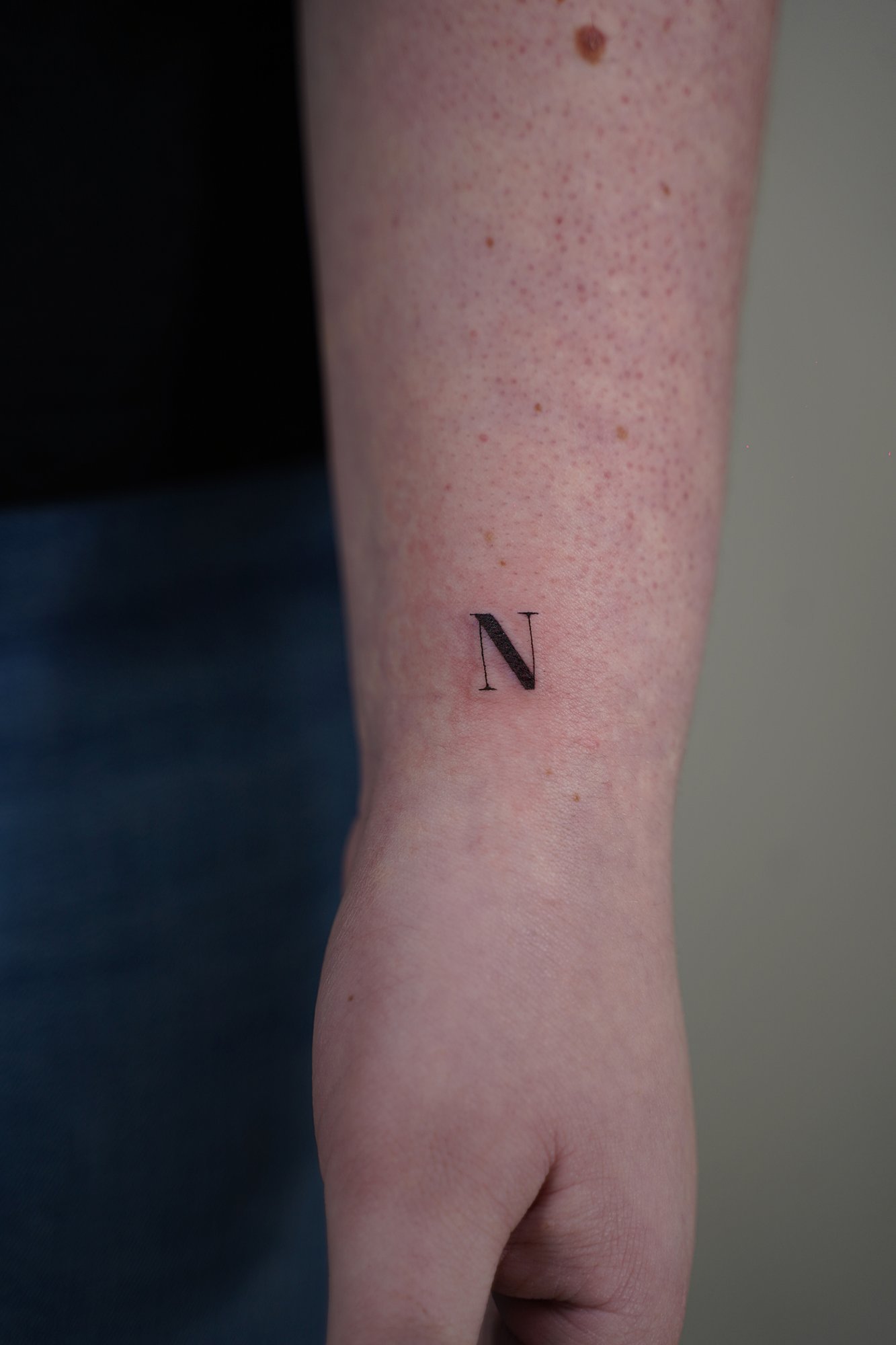 Tatuaje de foto lineal frase en zona desconocida, línea fina
