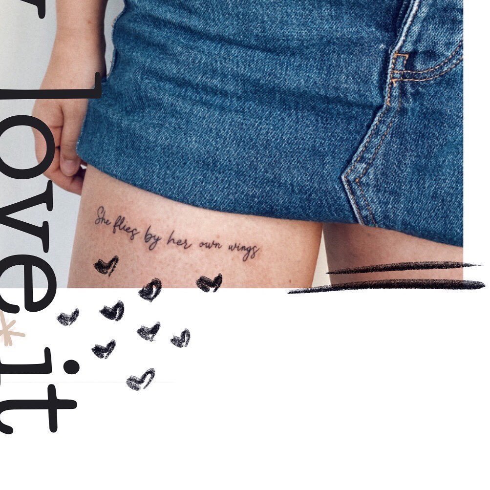 Tatuaje de corazon en antebrazo, línea fina Sinkply Madrid