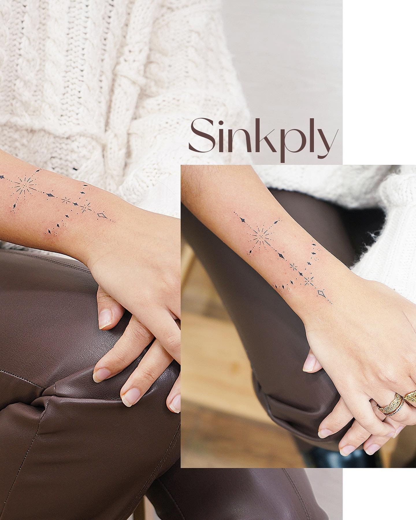 Tatuaje matching fineline Sinkply Madrid